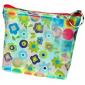 3D Lenticular Purse with Key Ring (Multi-Colored Shapes)